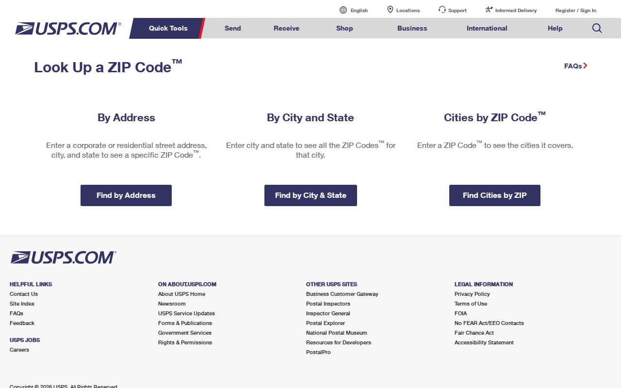 Winter Haven ZIP code directory USPS address lookup
